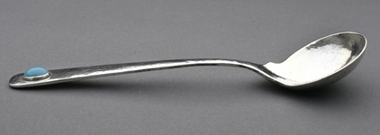 Portuguese Silver Arts and Crafts Spoon - Pedro A Batista